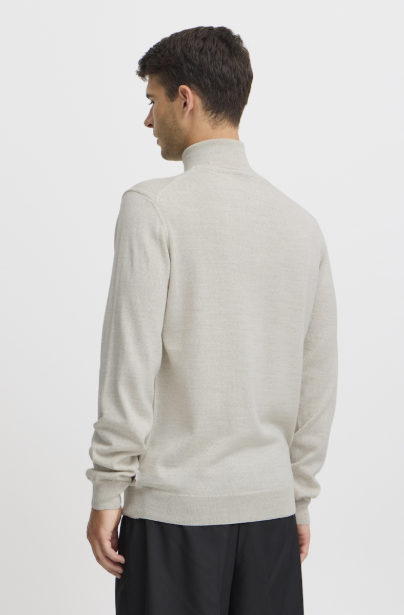 CFKONRAD MERINO ROLL NECK KNIT "LIGHT SAND"