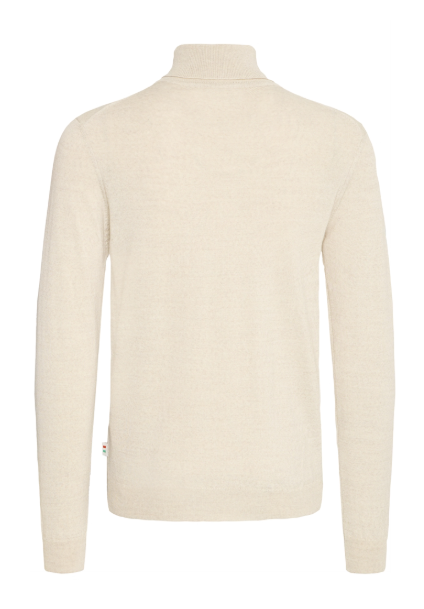 CFKONRAD MERINO ROLL NECK KNIT "LIGHT SAND"