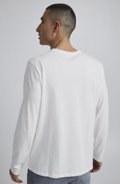 BHNICOLAI TEE LS "WHITE"