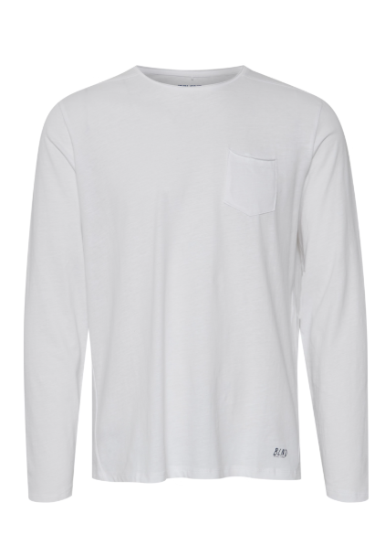 BHNICOLAI TEE LS "WHITE"