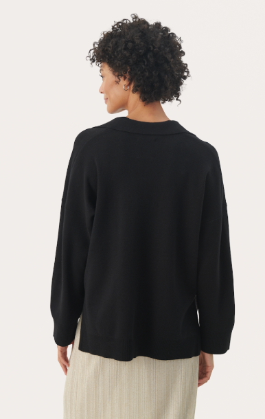 NATARAPW SWEATER "BLACK"