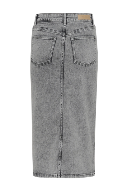 DILINPW SKIRT "GREY DENIM"