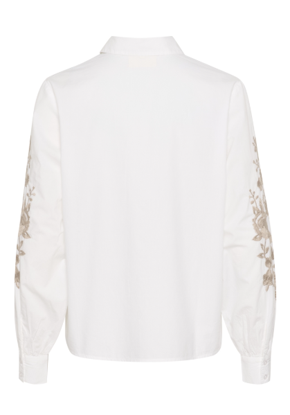 CRDAISY BLOUSE "WHITE/STRING"