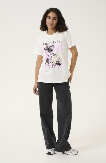 KARITA T-SHIRT "CHALK"