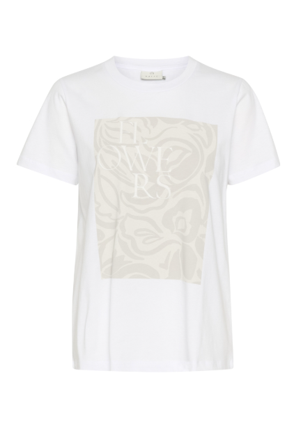 KARITA T-SHIRT "OPTICAL WHITE"