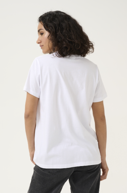 KARITA T-SHIRT "OPTICAL WHITE"