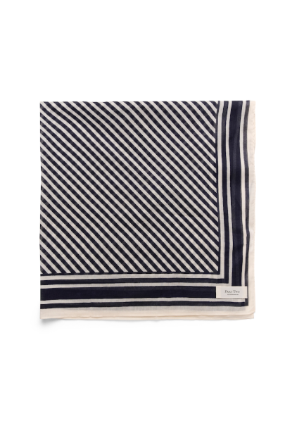 PHIPW SCARF "DARK NAVY STRIPE"