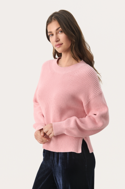 LUMAPW PULLOVER "SILVER PINK"