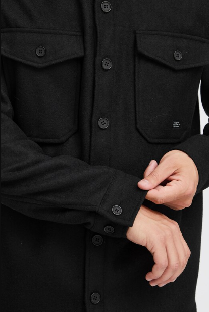 OUTERWEAR JACKET "BLACK"