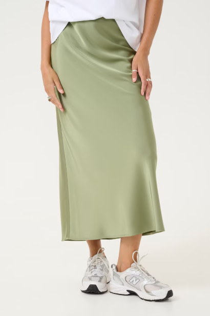 KAHILL SKIRT "OIL GREEN"