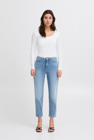 IHTWIGGY JEANS "LIGHT BLUE"