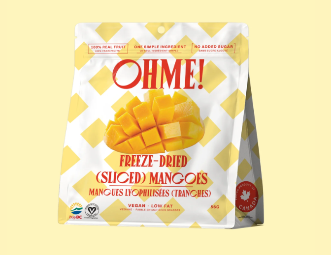 FREEZE-DRIED MANGOES (SLICED)