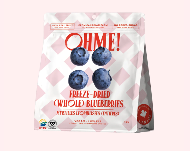 FREEZE-DRIED BLUEBERRIES (WHOLE)