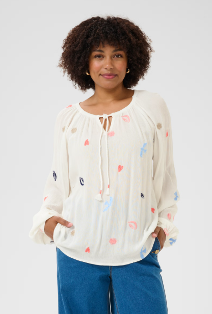 CRRONJA BLOUSE "MARSHMALLOW"