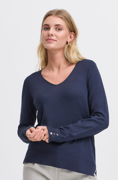 FRCLIA PULLOVER "NAVY BLAZER"