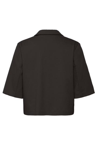 IHKATE CROPPED BLAZER "BLACK"