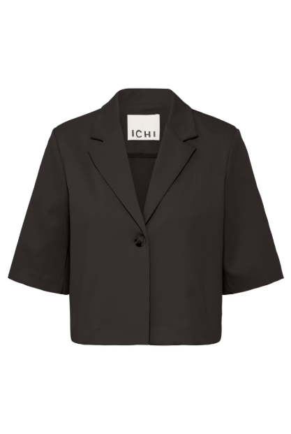IHKATE CROPPED BLAZER "BLACK"