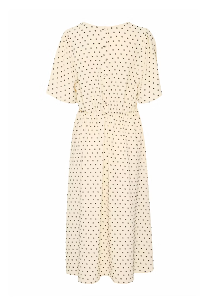 IHZABBY DRESS "ALMOND MILK"