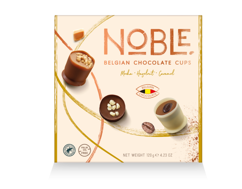 THE CHEF'S COLLECTION: BELGIAN CHOCOLATE CUPS 120G