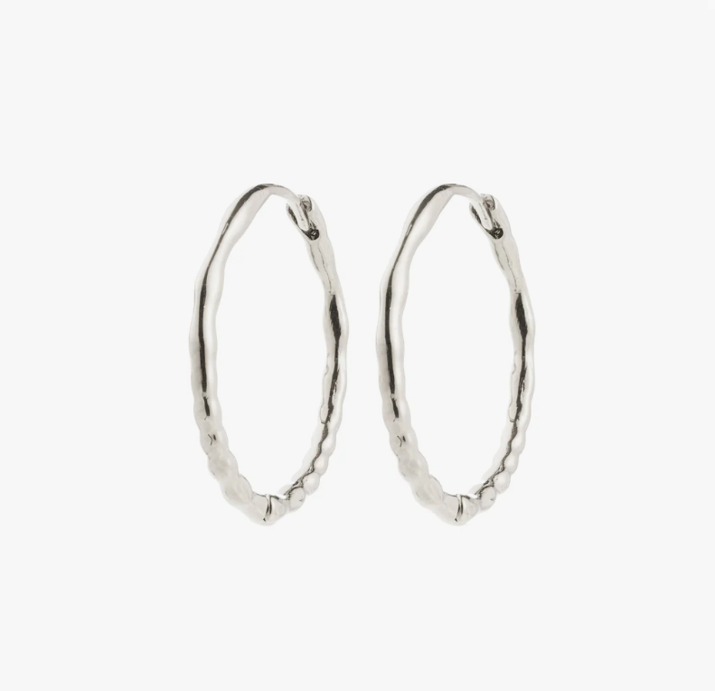 BETWEEN HOOPS "SILVER PLATED"