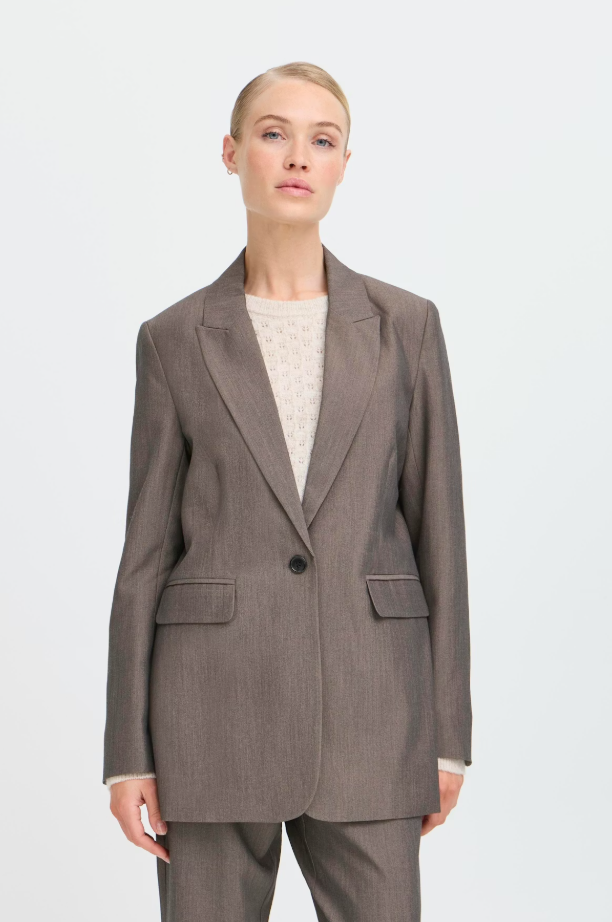 BYDANTA BLAZER "WALNUT MIX"