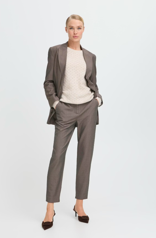 BYDANTA BLAZER "WALNUT MIX"