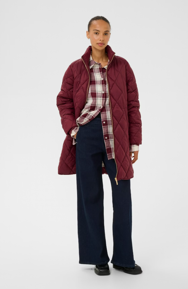 OLILASPW COAT "TAWNY PORT"