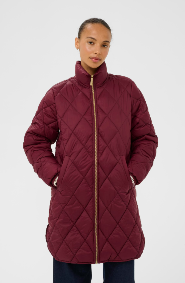 OLILASPW COAT "TAWNY PORT"