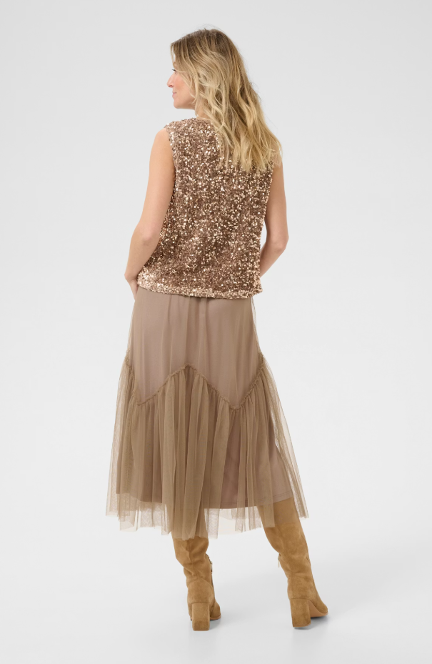 CRPALIA BLOUSE "FOSSIL"