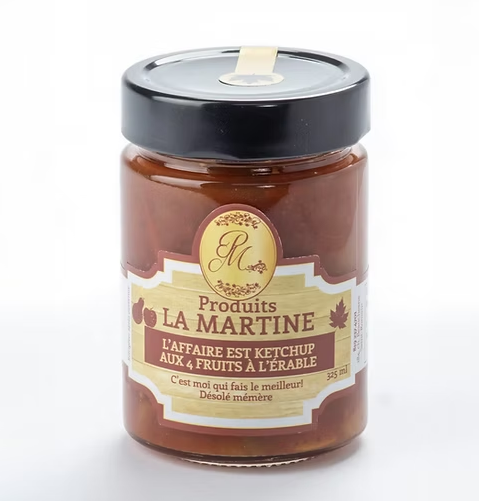 FOUR FRUIT MAPLE KETCHUP 325ML