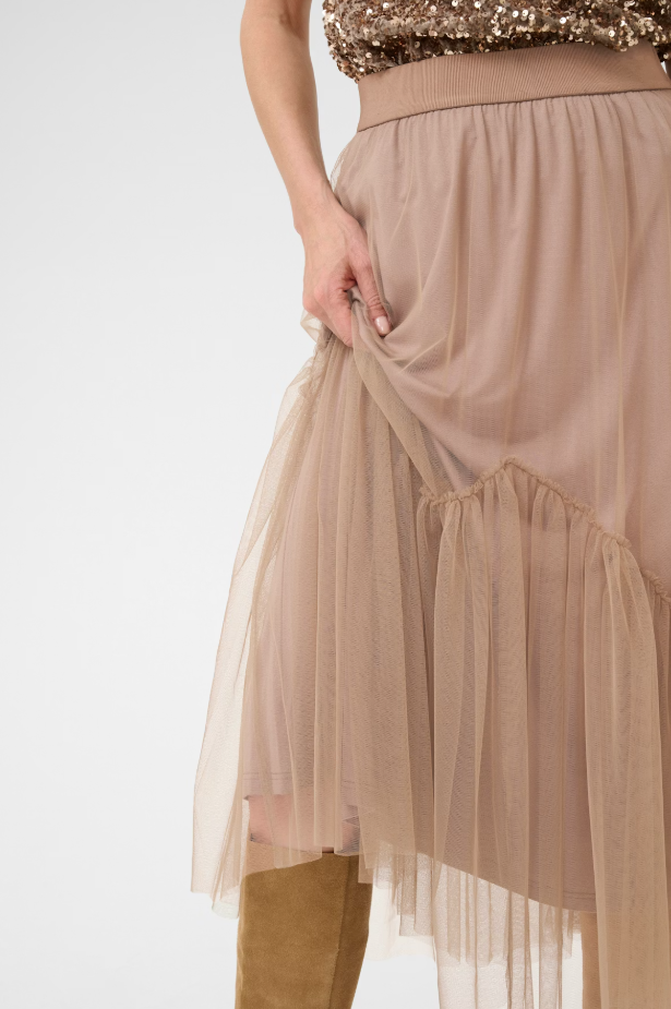 CRYANI SKIRT "FOSSIL"