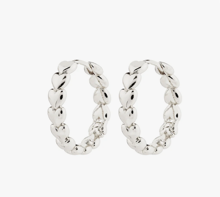 MAEVE HOOP EARRINGS "SILVER-PLATED"