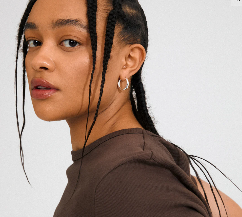 HARRISON HOOPS "SILVER-PLATED"