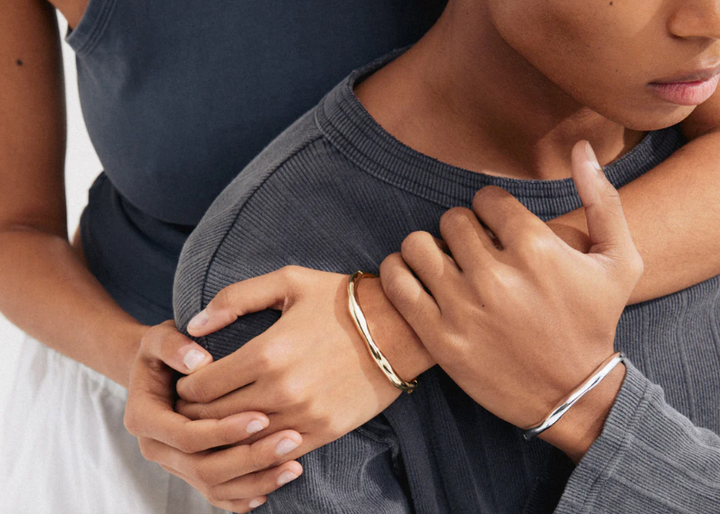 HARRISON BANGLE "SILVER-PLATED"