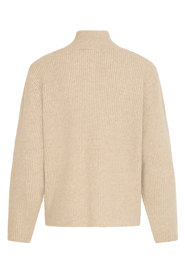 IHDUCIE CARDIGAN "OATMEAL MELANGE"