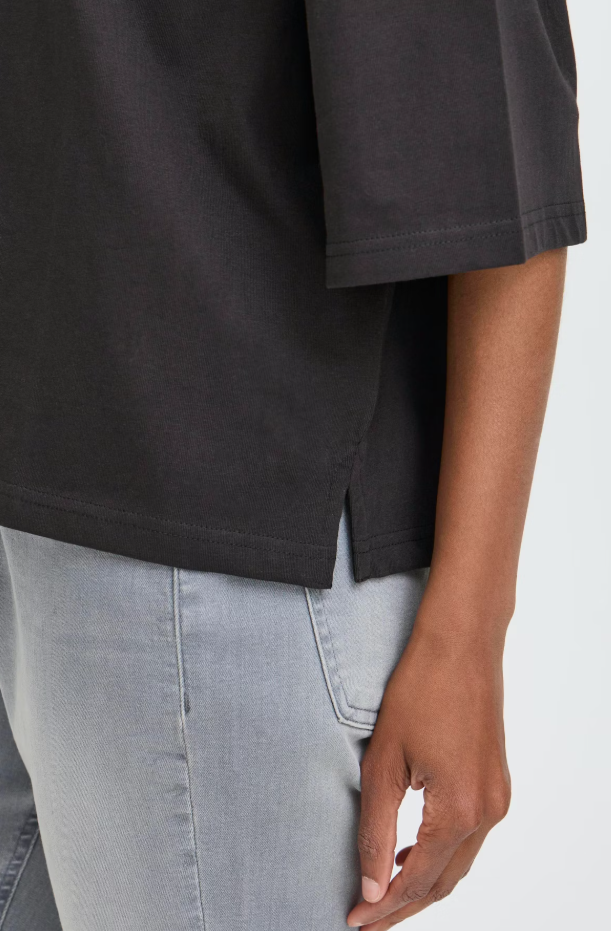 IHPALMER EXTRA LOOSE T-SHIRT "BLACK"