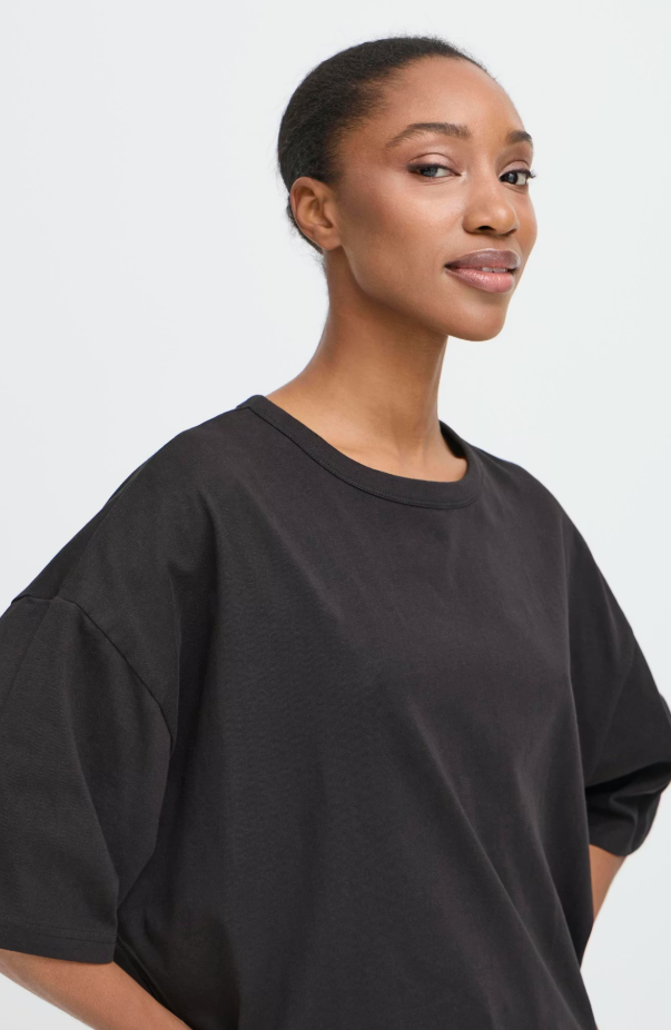 IHPALMER EXTRA LOOSE T-SHIRT "BLACK"