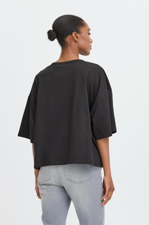 IHPALMER EXTRA LOOSE T-SHIRT "BLACK"
