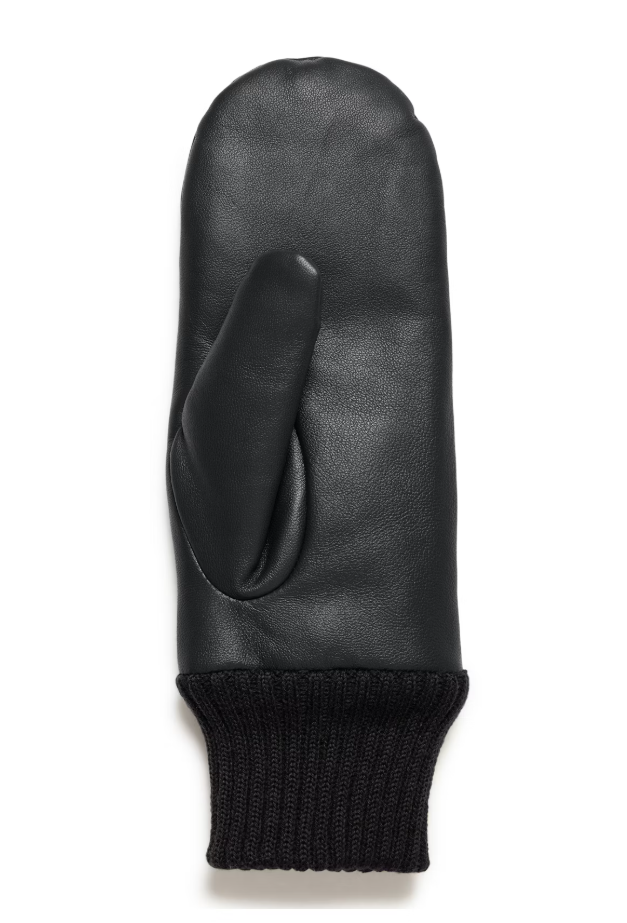 IANILLA LEATHER GLOVES "BLACK"