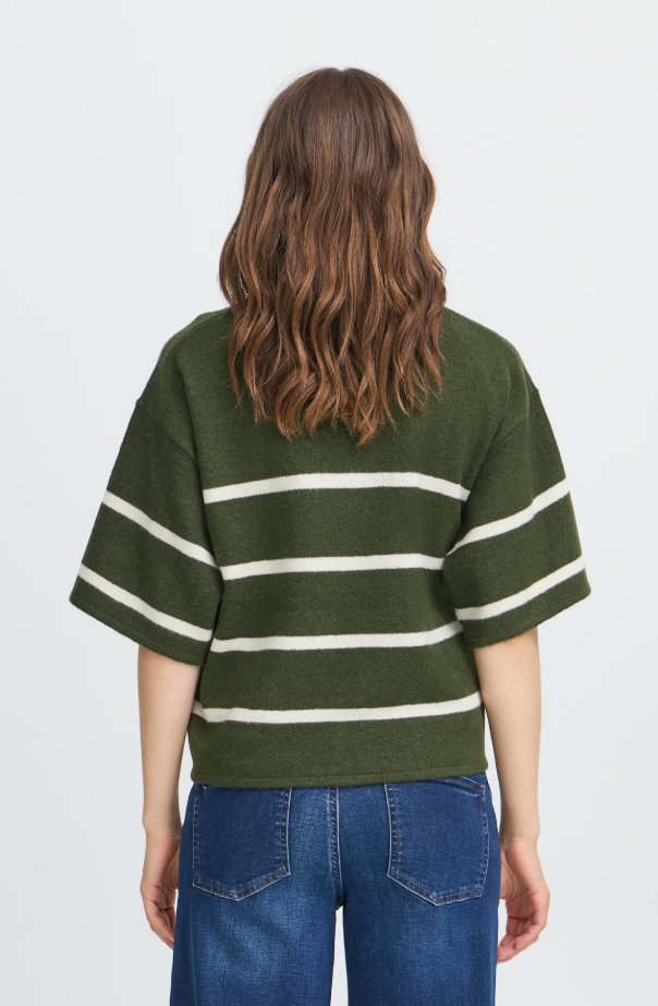 IHDASILA SS PULLOVER "RIFLE GREEN"