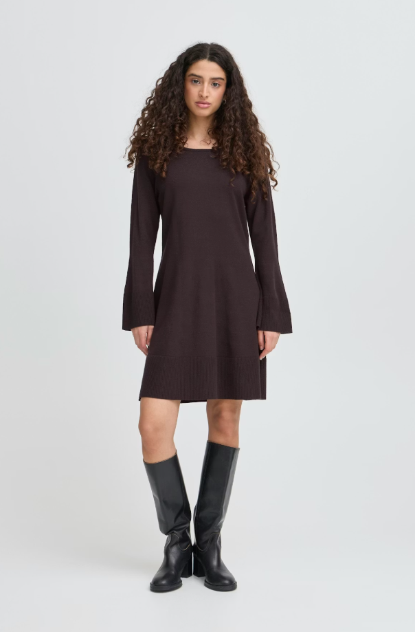 IHBOSTON DRESS "BLACK"