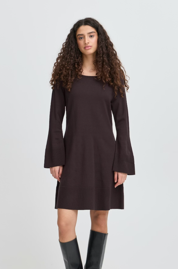 IHBOSTON DRESS "BLACK"