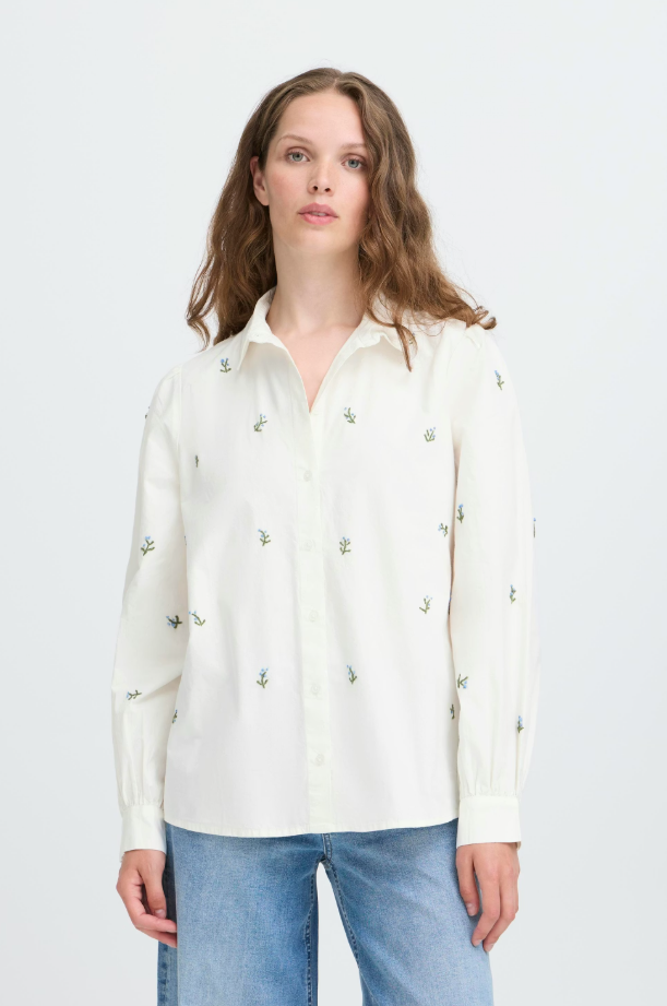 IHSANAZ SHIRT "ALASKAN BLUE"