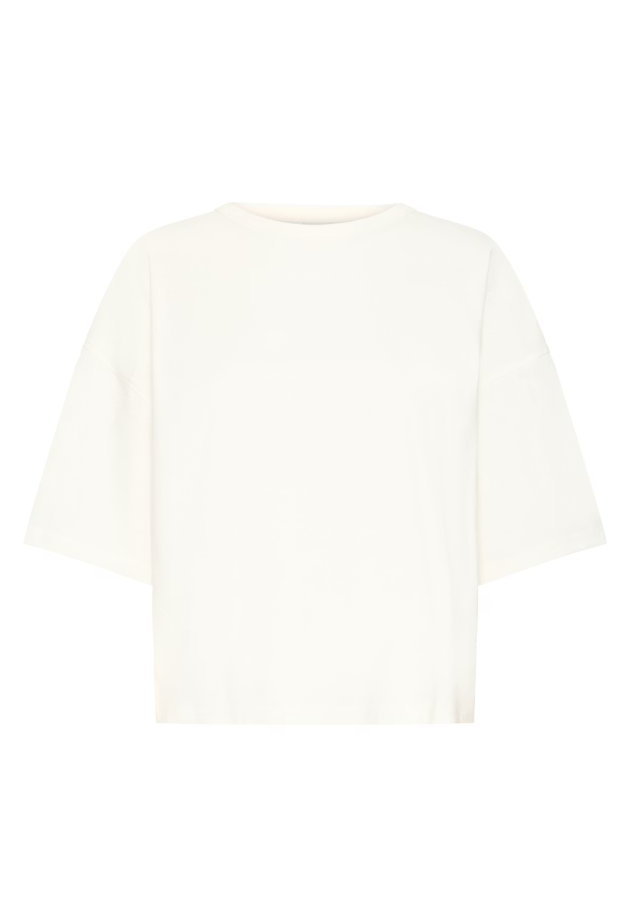 IHPALMER EXTRA LOOSE T-SHIRT "CLOUD DANCER"