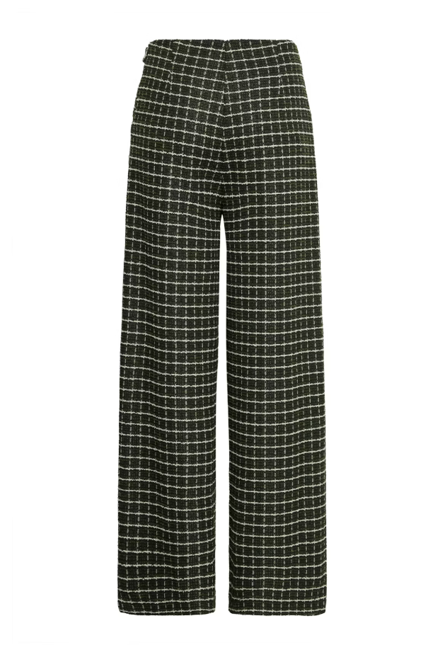 IHKATE BLAZER PANTS "RIFLE GREEN CHECK"