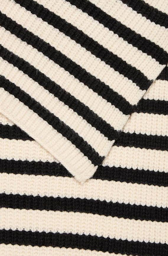FRSTRIPY SCARF "WHISPER WHITE"
