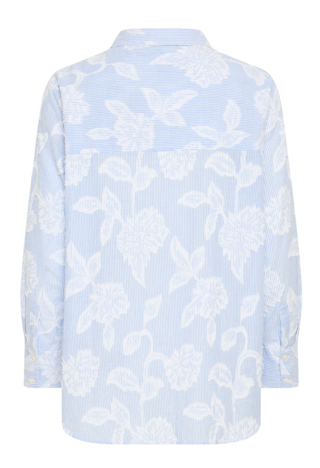 FRLANI SHIRT "CASHMERE BLUE"