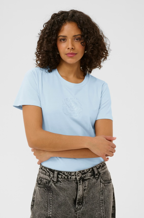 KAJEAN T-SHIRT "POWDER BLUE"