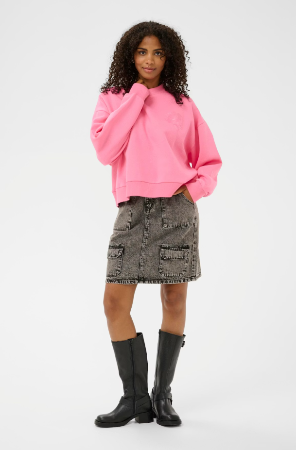 KASUSSI SWEATSHIRT "PINK POWER"