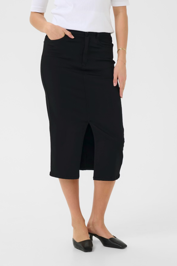 KADIMA SKIRT "BLACK DEEP"